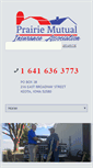 Mobile Screenshot of prairiemutualins.com